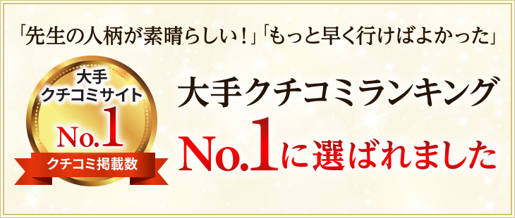 大手クチコミランキングNo.1